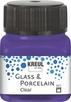Glass & Porcelainfarbe (20ml) - Violett/Clear