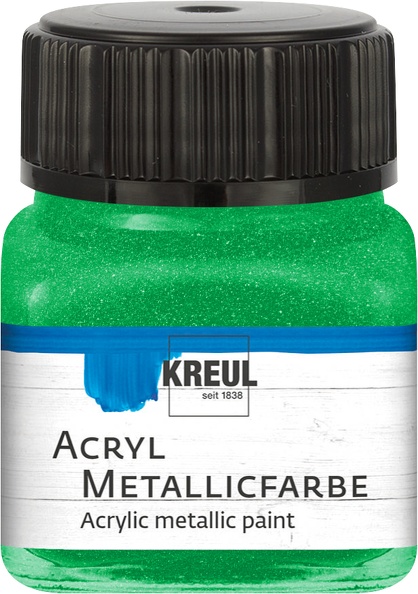 KREUL Acryl Metallicfarbe Grün Gl. 20ml