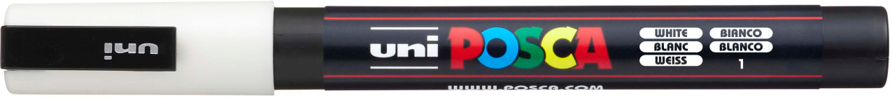 Posca Marker (0.9-1.3mm) – Weiss